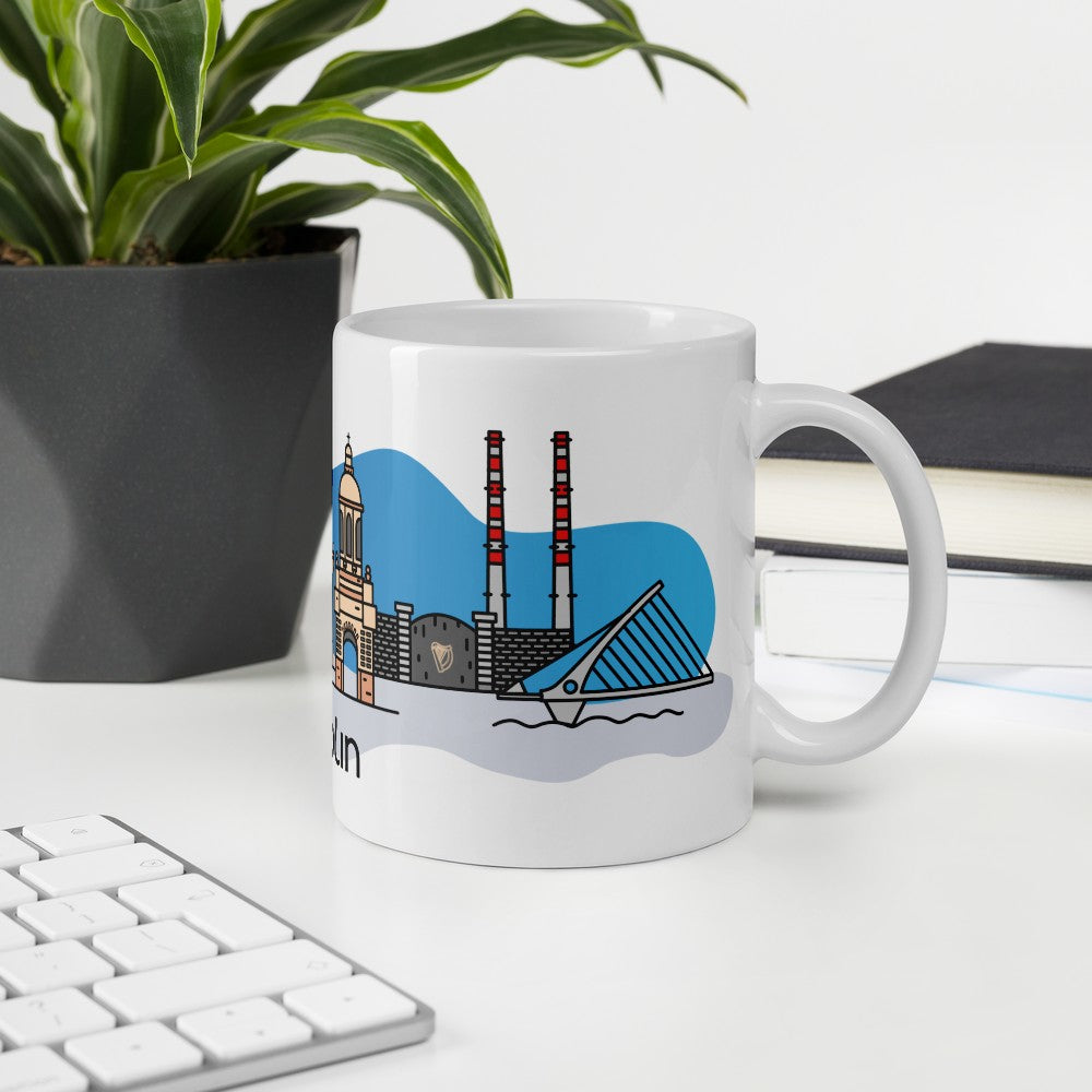 Dublin City Landmarks Mug