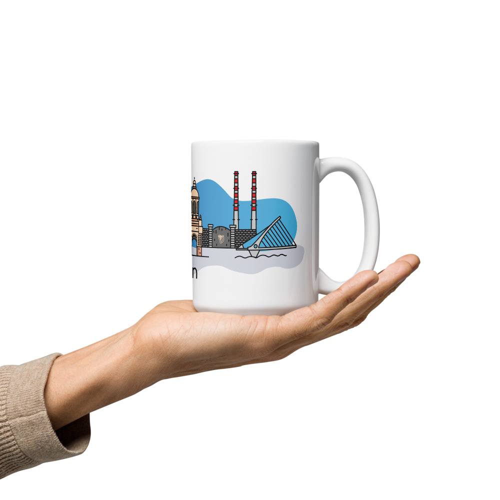 Dublin City Landmarks Mug