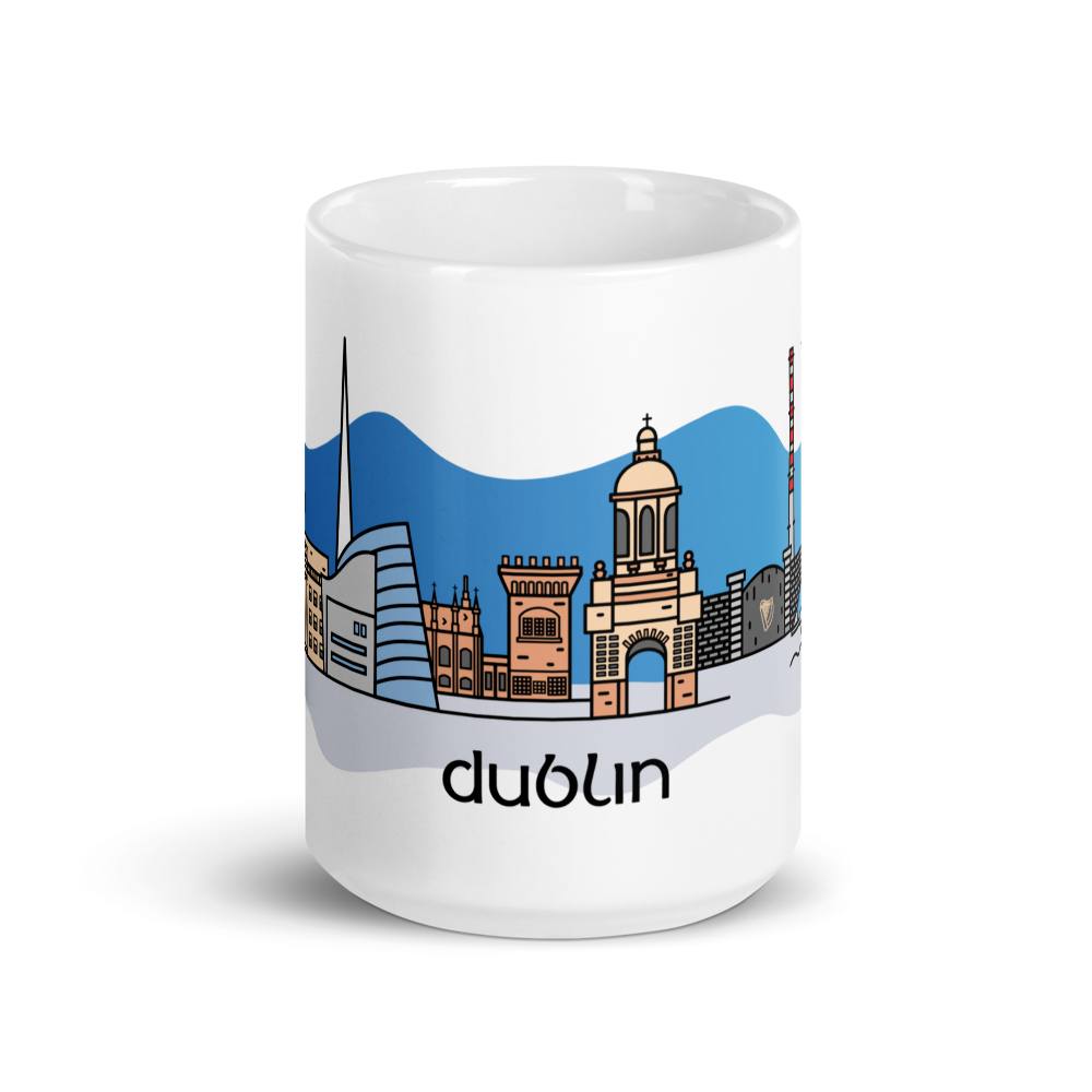 Dublin City Landmarks Mug