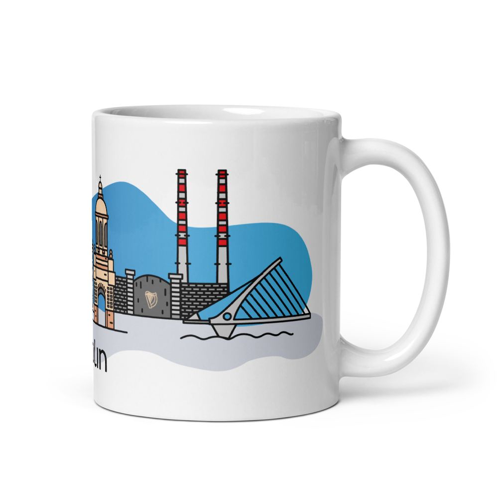 Dublin City Landmarks Mug