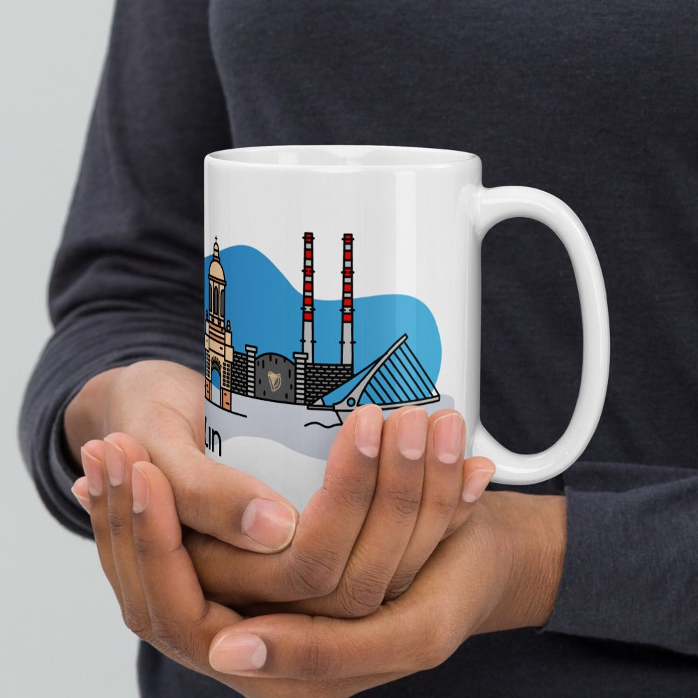 Dublin City Landmarks Mug