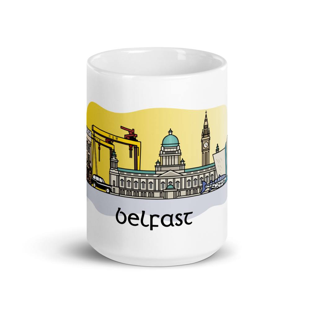 Belfast City Landmarks Mug
