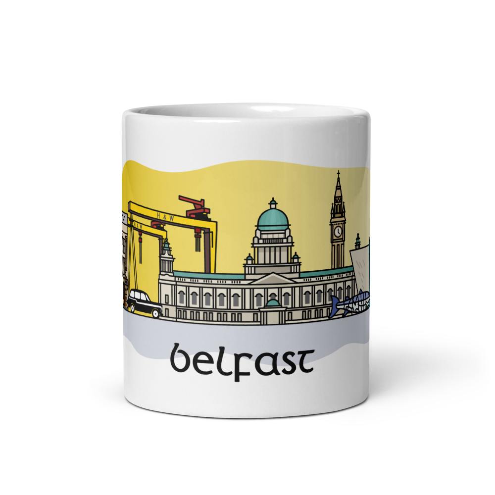 Belfast City Landmarks Mug