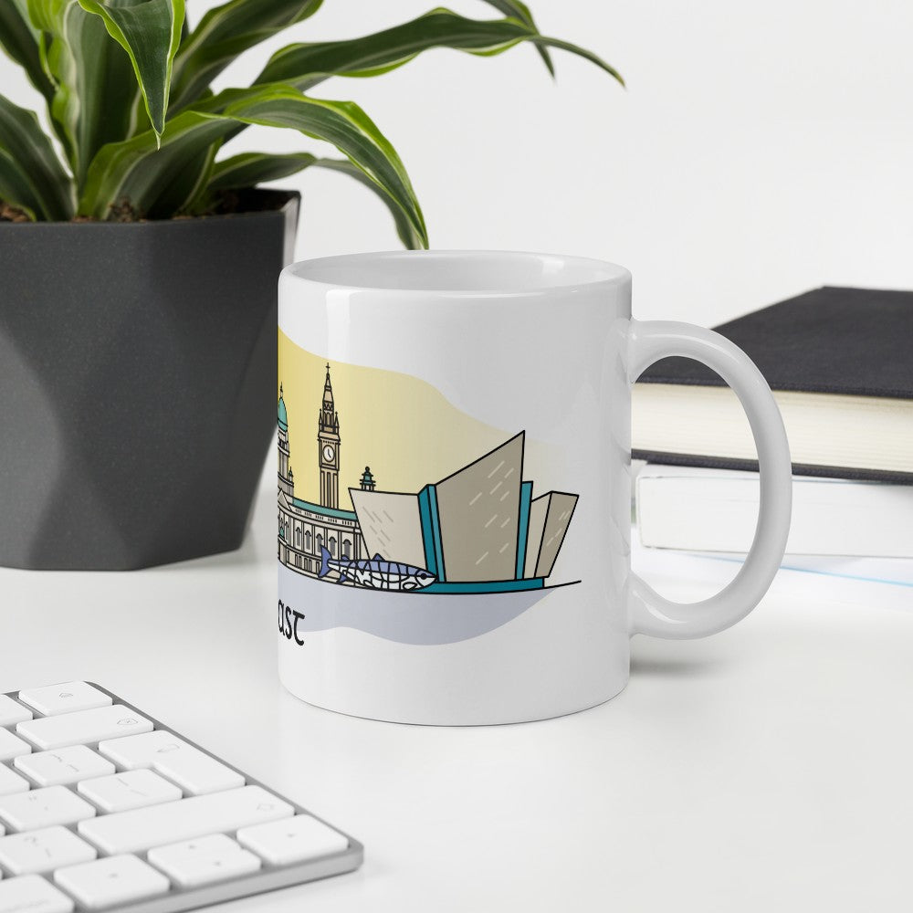 Belfast City Landmarks Mug