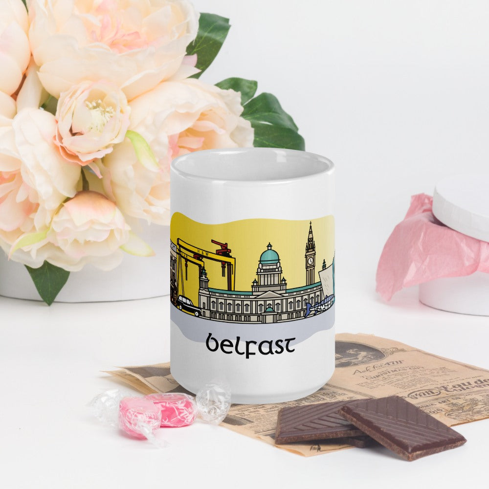 Belfast City Landmarks Mug
