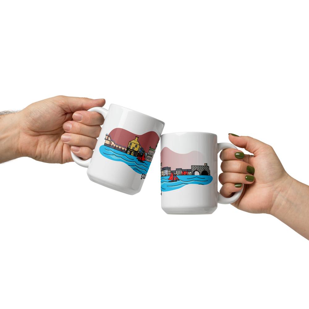 Galway City Landmarks Mug