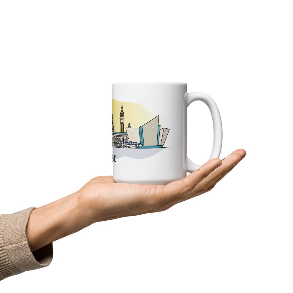 Belfast City Landmarks Mug