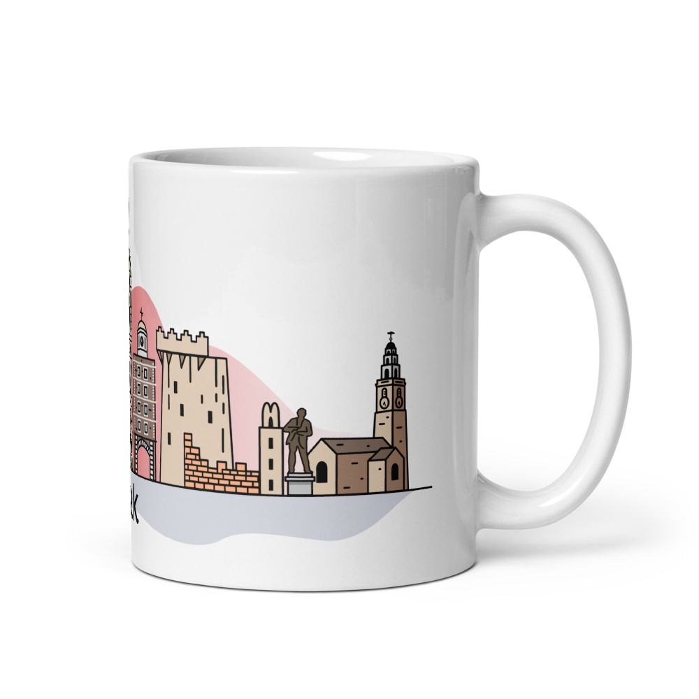 Cork City Landmarks Mug