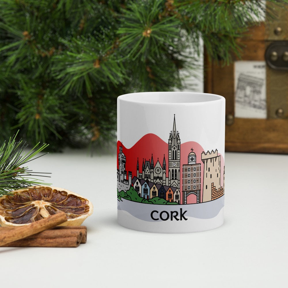 Cork City Landmarks Mug