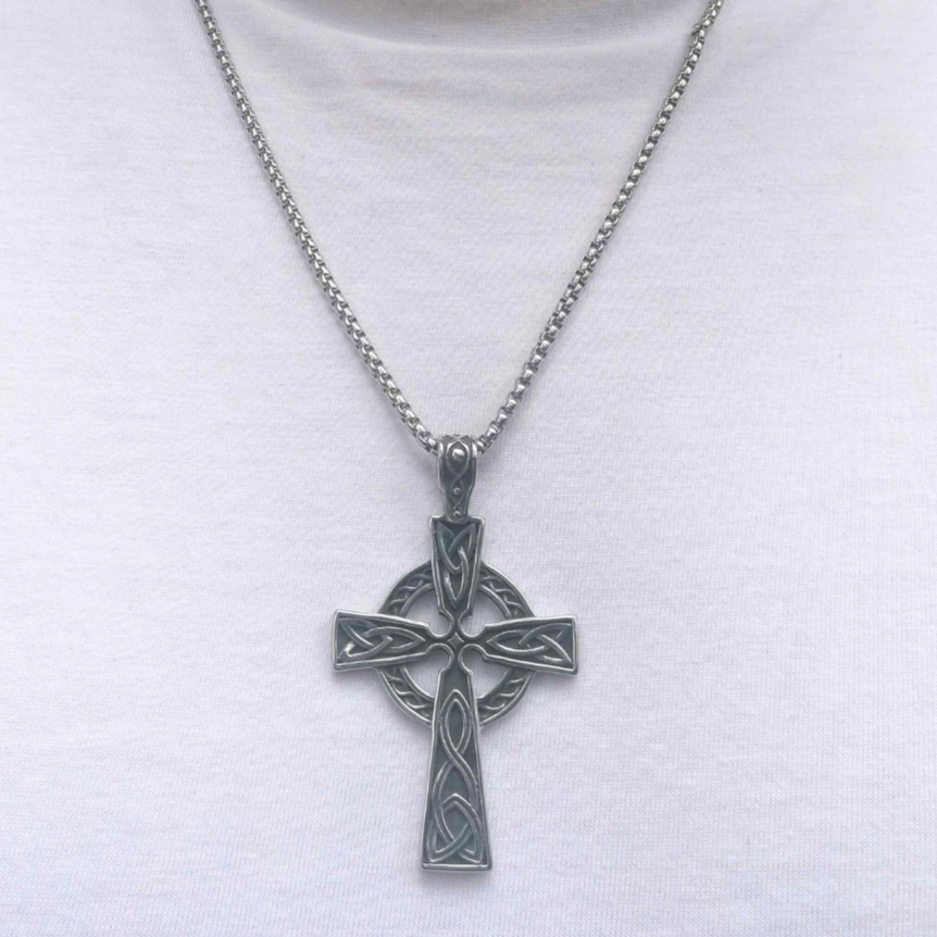 Vintage Celtic Cross Necklace