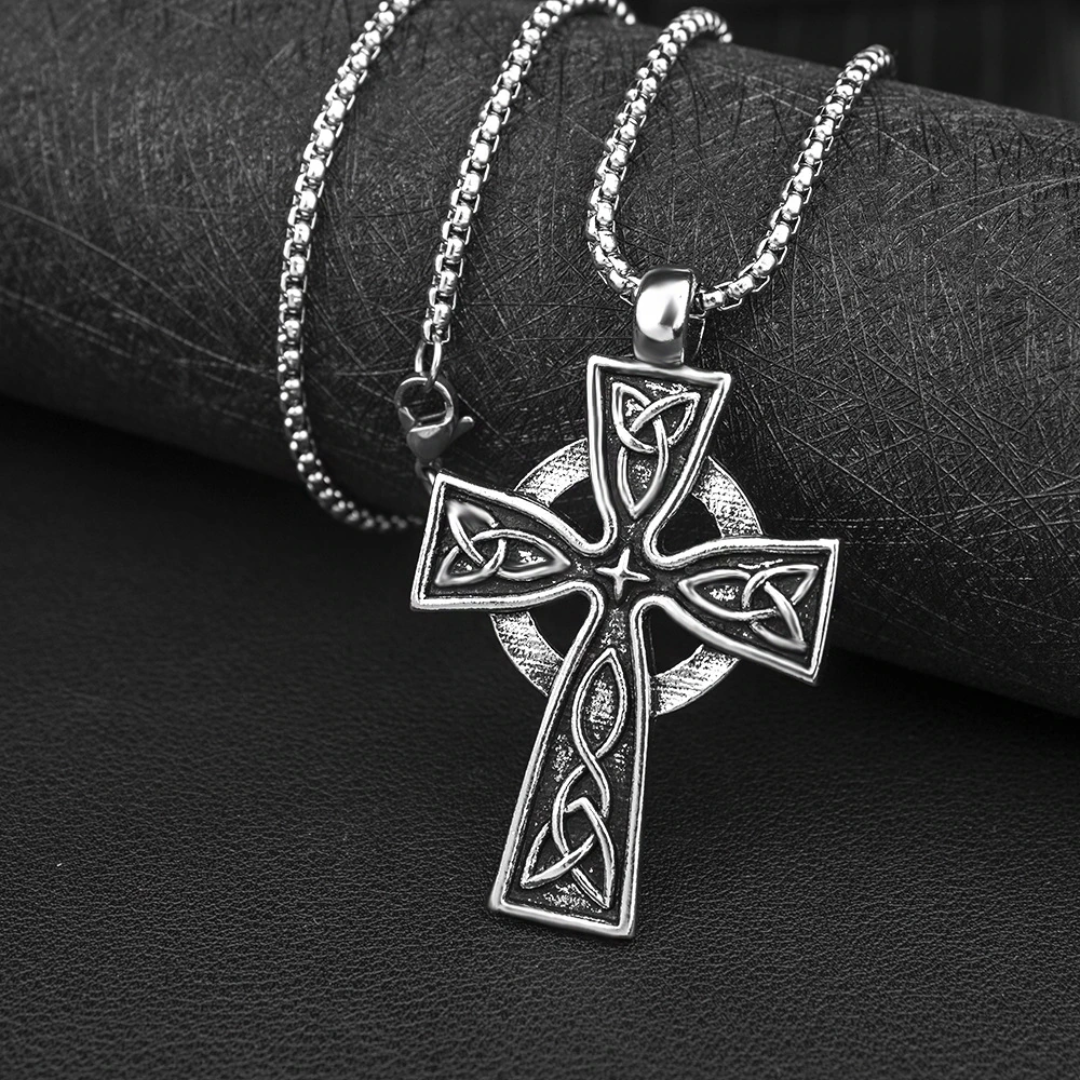 Celtic Cross Necklace Meanwhile In Ireland Shop