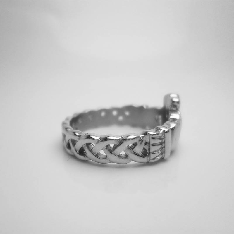 Irish Claddagh Ring (Premium Quality)