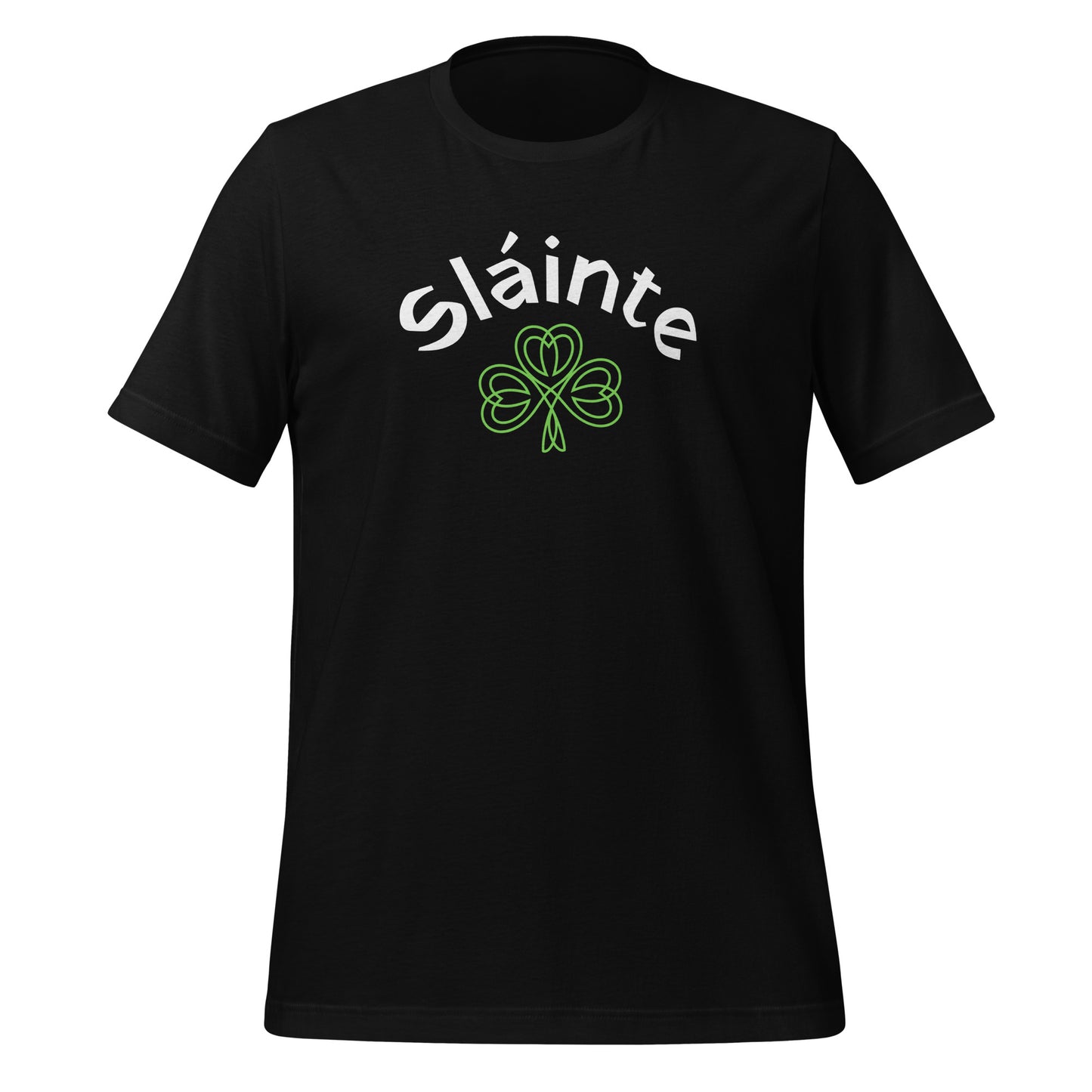 Sláinte Green Shamrock Unisex T-shirt