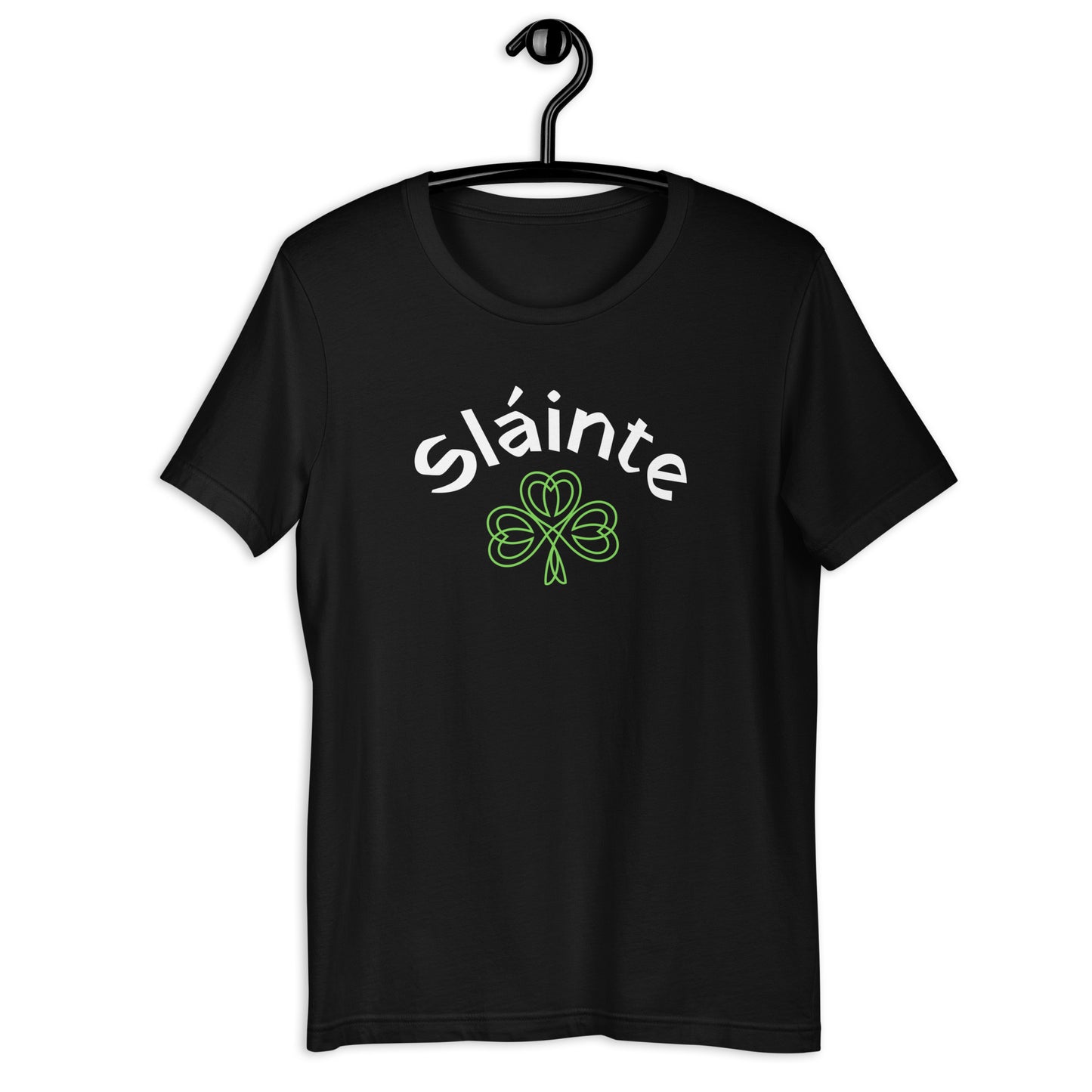 Sláinte Green Shamrock Unisex T-shirt