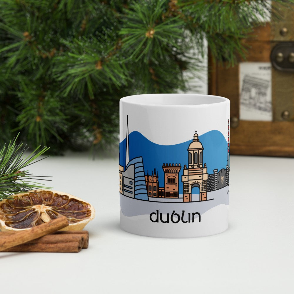 Dublin City Landmarks Mug