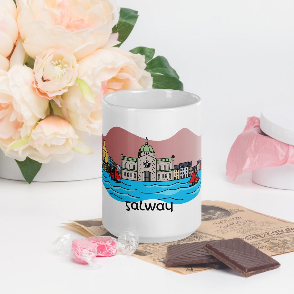 Galway City Landmarks Mug
