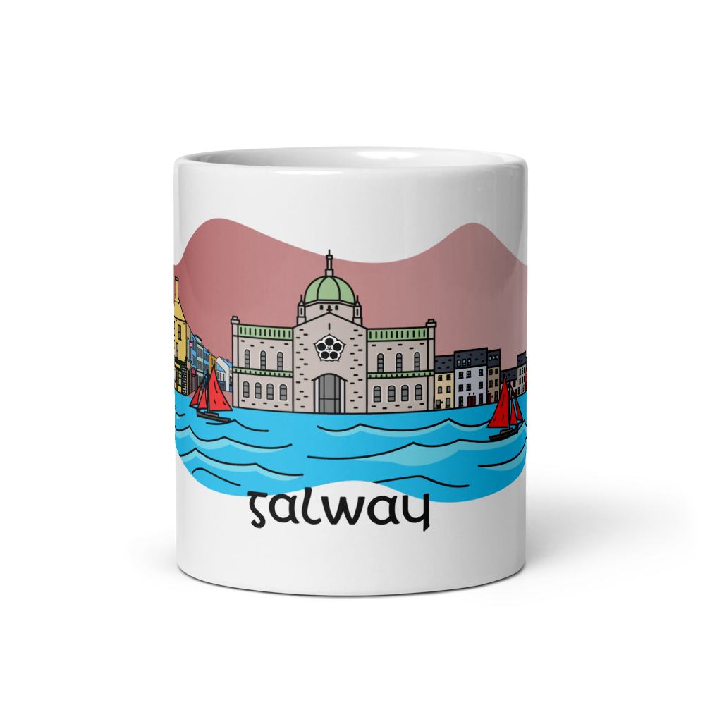 Galway City Landmarks Mug
