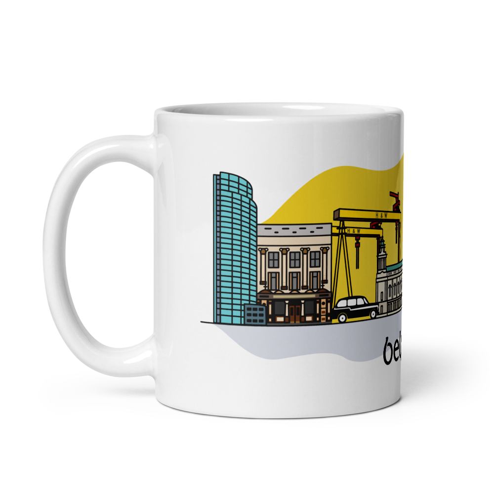 Belfast City Landmarks Mug
