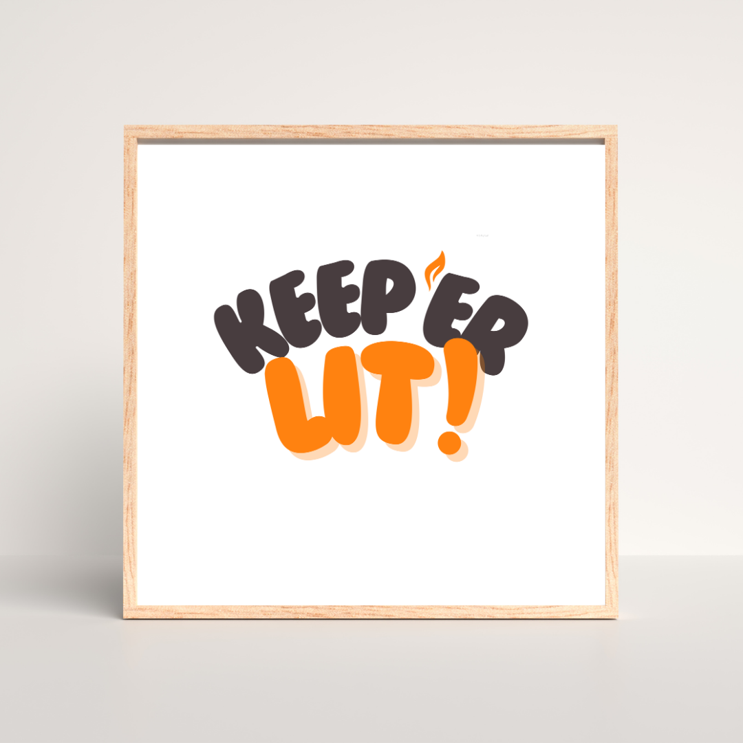 Keep ‘Er Lit – Belfast Inspired Print